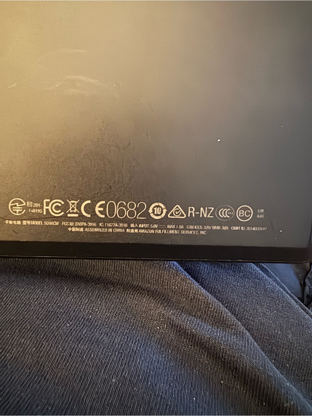Amazon Tablet in Black with Front Camera - Picture 7 of 8
